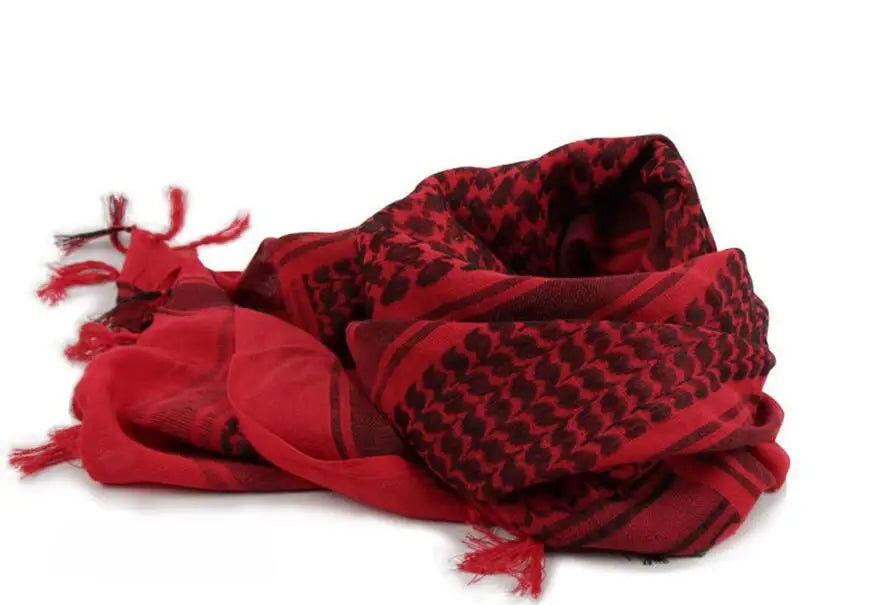 Foulard Keffieh Rouge et Noir