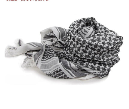 Foulard Keffieh Beige et Noir