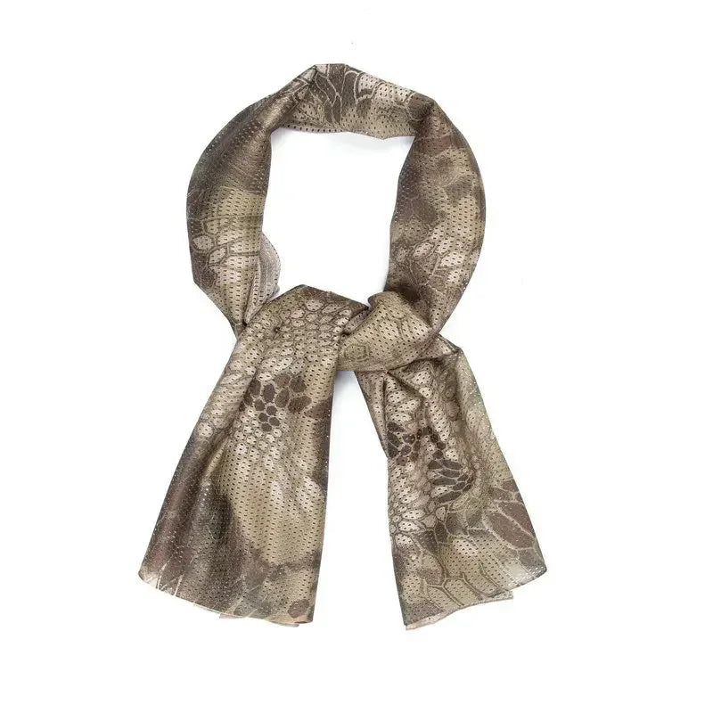 Écharpe Légère Imprimée Camouflage