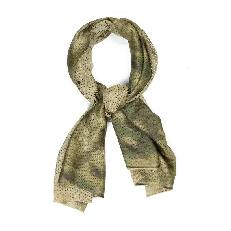 Écharpe Camouflage Tactique Kaki