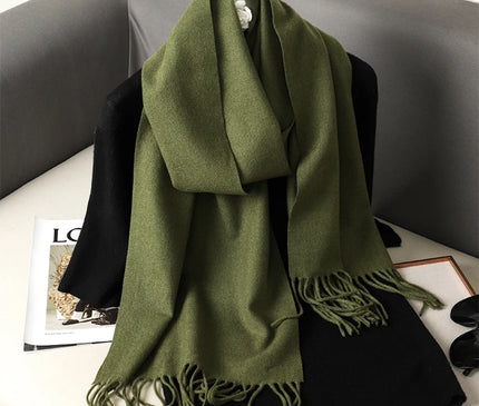 Écharpe Douce Vert Pâle Homme