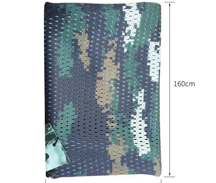 Écharpe Camouflage Tactique Kaki