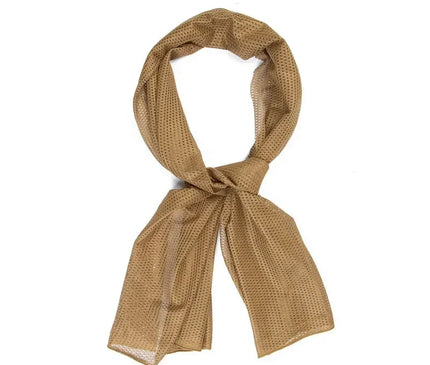 Écharpe Micro-Filet Marron Homme